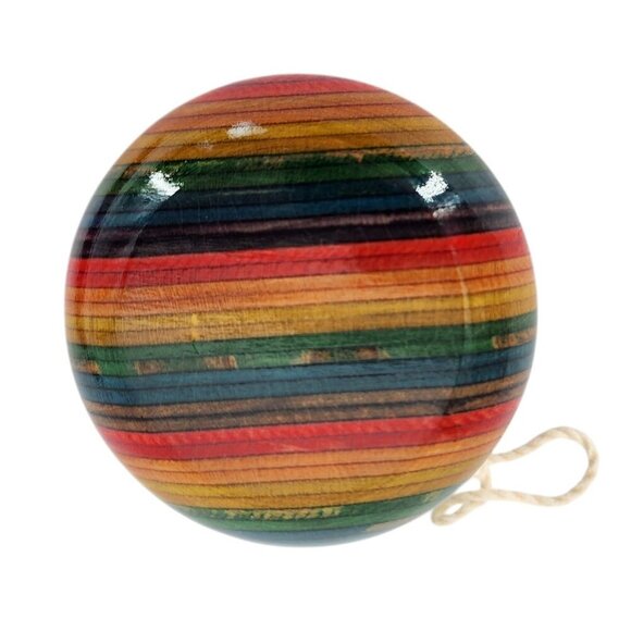 Vintage BC Classic Rainbow No. 49 Yo-Yo Champion Hardwood Made in USA - Picture 7 of 8